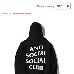 Mind games hoodie assc Clearance